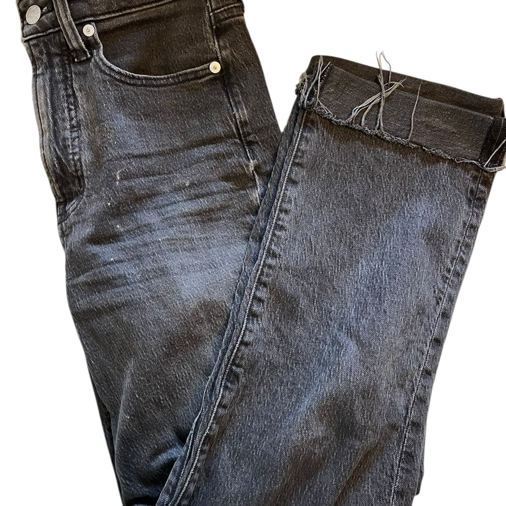 Madewell Dark Gray Denim Jeans